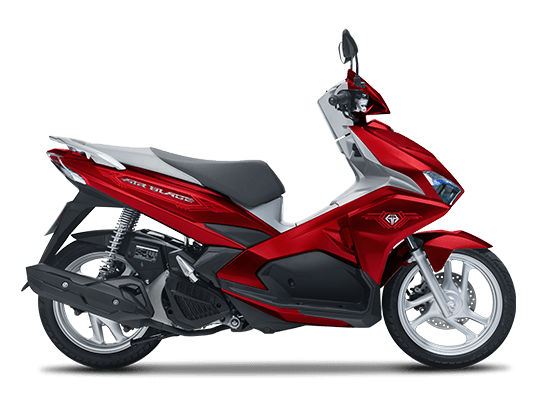 Honda Air-Blade 125 in red color with smart key