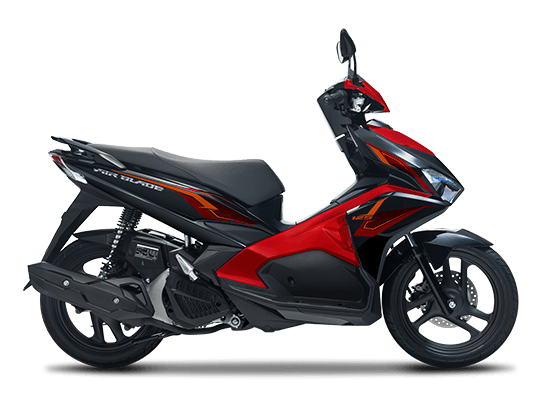 Honda Air-Blade 125 in red color