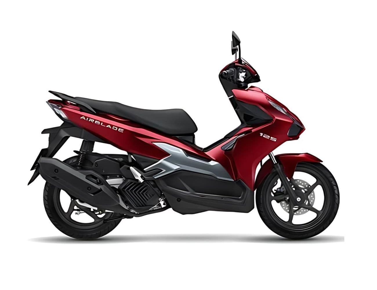Honda Air-Blade 125 in red color with smart key