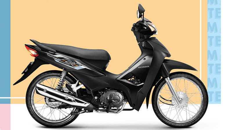 Honda Wave 110 in black color